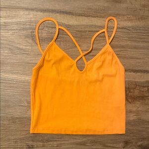 Neon Orange Zara Tank